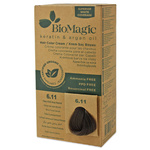 Farba na vlasy intenzívna popolavá tmavá blond (6.11) 250 g - BIOMAGIC