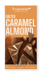Kakaová tabuľka Slaný karamel a mandle bezgluténová BIO 60 g – Benjamissimo