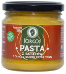 Pasta zo sladkých zemiakov s extra panenským olivovým olejom 185 g – Iorgos
