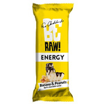 Tyčinka s banánom a orechmi v čokoláde Be RAW Energy "Banana&Nuts", 40 g - Purella – Beraw
