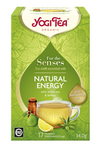 Prírodný energetický biely čaj s bylinkami, citrónom a bergamotovým olejom (For The Senses Natural Energy) Bio (17 X 2 G) 34 G