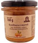 Marhuľový džem sladený erytritolom bez cukru 160 g
