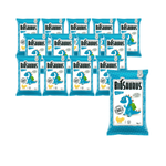 SADA 14 x Kukuričné chrumky Dinosaurs s morskou soľou bez GMO. BIO 30 g