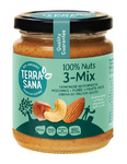 Zmiešaný orechový krém (3 orechy) bio 250 g - TERRASANA