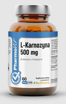 L-karnozín výživový doplnok (500 mg) bezlepkový 60 kapsúl (Clean Label) – Pharmovit