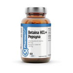 Betaín + pepsín bezlepkový doplnok stravy 60 kapsúl - PHARMOVIT (Clean Label)