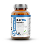Vitamín B komplex - doplnok stravy 60 kapsúl 31,2 g (čistá etiketa) - Pharmovit
