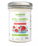 Elektrolyty s malinovou príchuťou v prášku Vital Charge+ 250 g - Hempking – Biowen