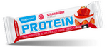 Proteínová tyčinka s jahodovou príchuťou v bielej poleve bez lepku 50g - MAXSPORT