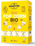 Slaný popcorn do mikrovlnnej rúry bez lepku BIO 3 x 90g - Biofactor