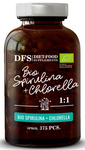 Chlorella + spirulina bio doplnok stravy 375 tabliet - DIET-FOOD