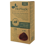 Farba na vlasy červená gaštanová (4.58) 250 g - BIOMAGIC