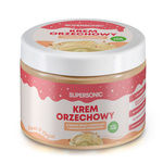 Orechový krém s príchuťou bielej čokolády a chrumkavými kúskami orechov 250 g - Supersonic