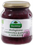 Červená kapusta s jablkom BIO 340 g - Ekowital