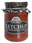 Kečup bez pridaného cukru bezgluténový 180 g – Krokus