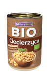 Konzervovaný cícer BIO 400 g - Naturavena