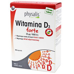 Vitamín D3 forte doplnok stravy 100 kapsúl - PHYSALIS