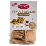 Krekry s tekvicovými semienkami a cesnakom Bio 100 g – Zemanka