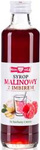 Malinový sirup so zázvorom 315 ml – Polska Róża