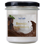 Sójová sviečka Brownie Chocolate 300ml - Vaša sviečka