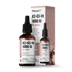 Vitamín K2 + D3 kvapky (75 Mcg + 100 Mcg) Bez lepku 30 ml