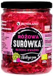 Sladkokyslý šalát z ružovej kapusty bio 500 g (340 g) - Runoland