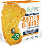 Proteínové sušienky bez cukru s príchuťou maslovej čokolády (2 x 35 g) 70 g - Greenergy