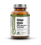 Ginkgo biloba doplnok stravy 60 kapsúl 19,98 g - Pharmovit (Clean Label)