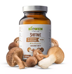 Extrakt z húb Shiitake (400 mg) bezgluténový výživový doplnok 90 kapsúl – Biowen