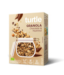 Granola čokoláda-lieskové orechy bezgluténová Bio 350 g – Turtle