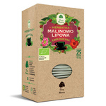 Lipovo-malinový bylinný čaj Bio (25 x 2,5 g) 62,5 g - Dary Natury