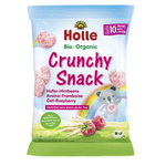 Kukurično-ovsené malinovo-banánové chrumky bez pridaného cukru bezlepkové Bio 30 g – Holle