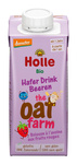 Ovsený nápoj jahoda-čučoriedka-banán bez pridaného cukru bezgluténový Bio 200 ml – Holle