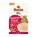 Bio müsli s malinami a jahodami bez pridaného cukru 200 g – Holle