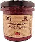 Malinový džem sladený erytritolom bez cukru 160 g