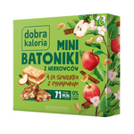 Mini orieškové tyčinky Jablková šarlota 102 g – Kubara