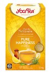 Čaj For The Senses Pure Happiness so zeleným čajom a esenciálnymi olejmi (For The Senses Pure Happiness) Bio (17 X 2,2 G) 37,4 G