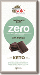 Horká čokoláda 72 % kakaa bez pridaného cukru so stéviou keto 100 g – Chocolates Sole