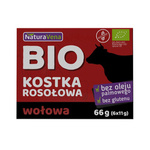 Bezlepkový hovädzí vývar v kocke BIO 66 g - Naturavena