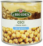 Konzervovaný cícer BIO 2,5 kg - Horeca