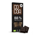 Horká čokoláda 88 % bio 40 g - COCOA