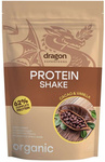 Proteínový shake kakao a vanilka, 62% bielkovín s aminokyselinami, s erytritolom, bezgluténový Bio 500 g – Dragon Superfoods