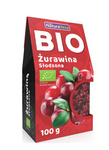 Brusnica sladená trstinovým cukrom BIO 100 g – Naturavena