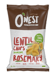 Šošovicové chrumky s rozmarínom bez lepku bio 75 g - O'Nest
