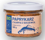 Kaprový paprikáš so šošovicou BIO 185 g (pohár) - Ryby zo srdca prírody