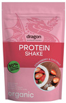 Proteínový shake jahoda a kokos, 50% bielkovín s aminokyselinami, s erytritolom, bezgluténový Bio 450 g – Dragon Superfoods