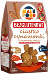 Bezlepkové škoricové sušienky, bez cukru 100g