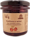 Konfitúra z višní sladená erytritolom bez cukru 160 g – Vitapol
