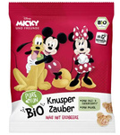 Kukuričné chrumky jahodové Bio 30 g Mickey Mouse – Hejo!