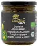 Zelená paprika jalapeño krájaná v náleve Bio 350 g (130 g) – Campomar nature